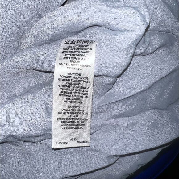 French connection dress sequined sheath three-quarter sleeve Zip back lined - Picture 8 of 9